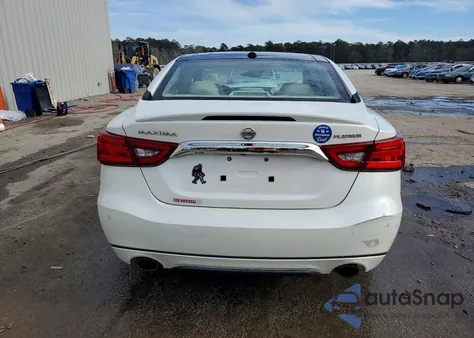 2016 Nissan Maxima 3.5S из США, поврежденный, VIN 1N4AA6AP6GC395400